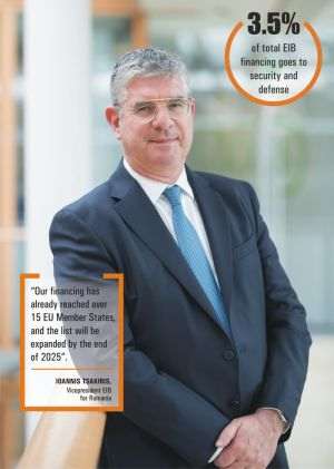 Europe strengthens its strategic autonomy; EIB triples defense financing